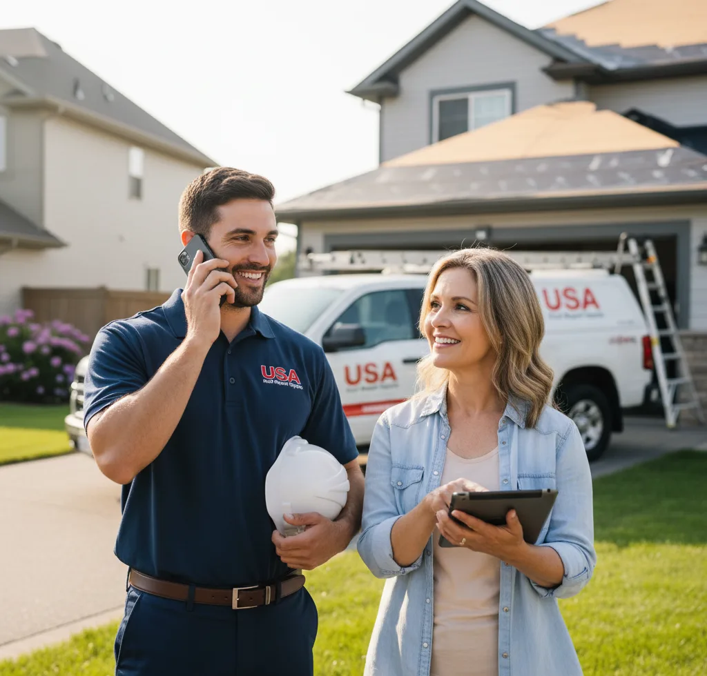 USA Roof Repair Experts customer support in Winona Lake